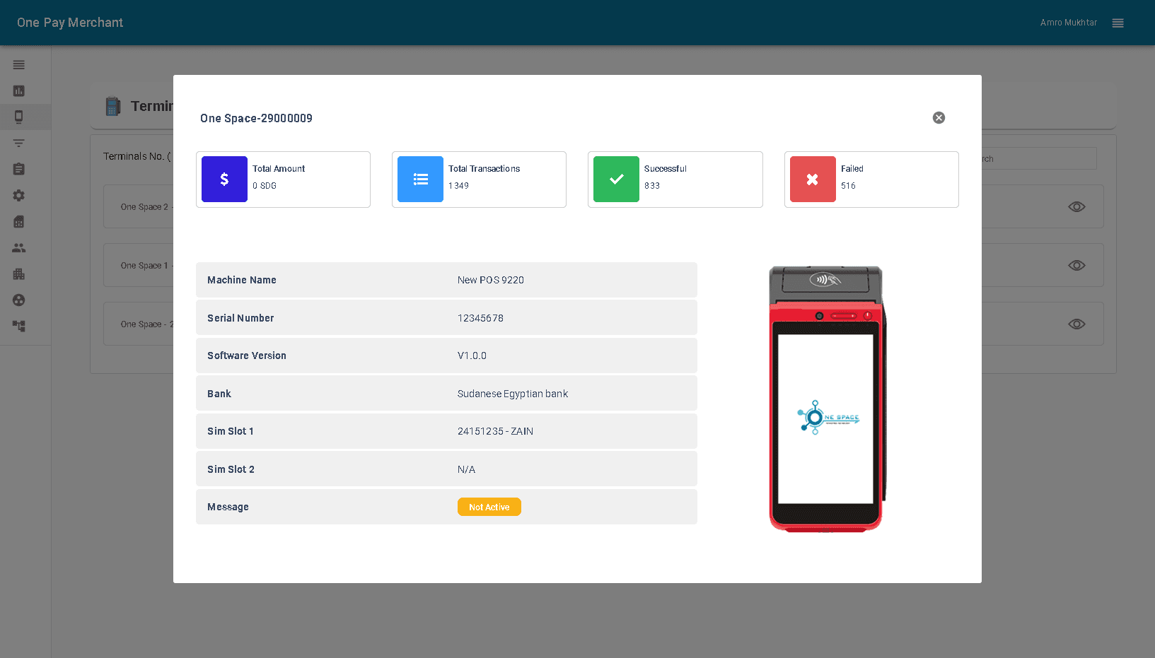 SaaS E-Payment Services — Screenshot 5